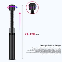 Graphics Card GPU Brace Support Aluminum Alloy Video Card Sag Holder Bracket GPU Sag Bracket Computer PC Case Mount Bracket 5