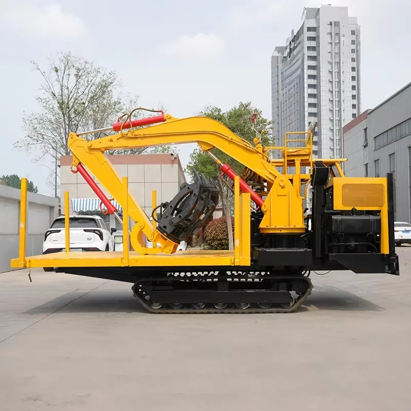 Farm Crawler Dumper Euro 5 CE EPA Hydraulic Lifting Multifunctional Crawler Dumper Construction Garden Dump Truck