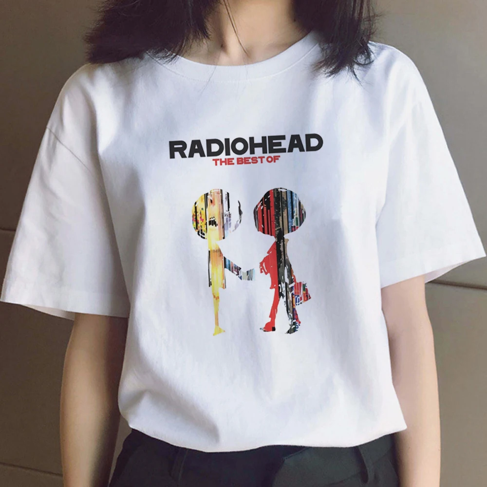 Radiohead clothes t shirt male manga 2022 t shirt funny anime clothes t-shirt couple clothes