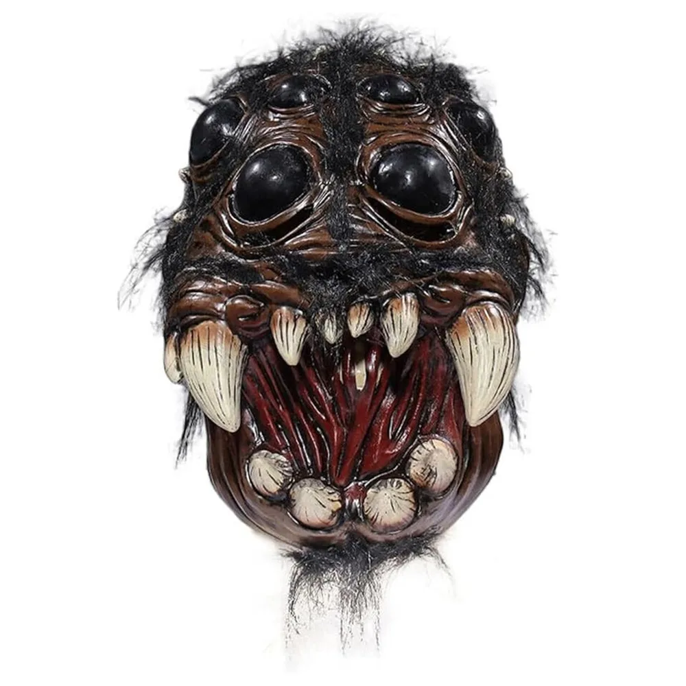 

Realistic Spider Latex Mask Animal Face Half Head Halloween Costume Party Cosplay Carnival