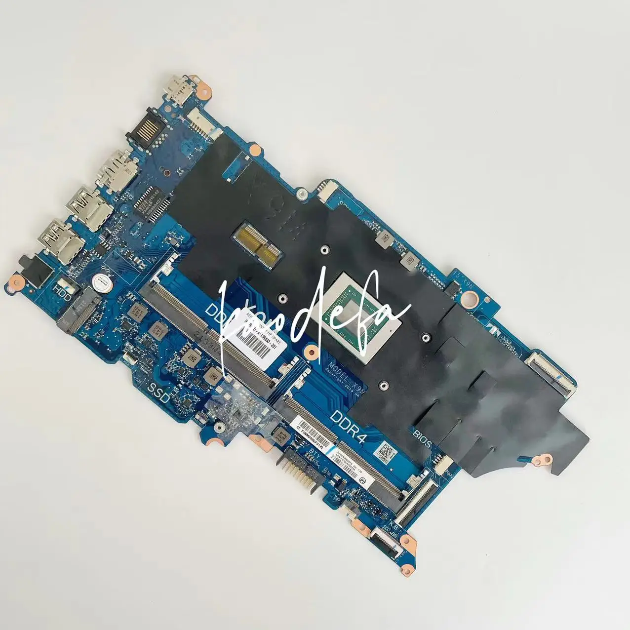 Imagem -04 - Laptop Motherboard para hp Probook Da0x9 Mmb8f0 Cpu R34300u R5-4500u R7-4700u Amd Ddr4 L98554601 100 Testado ok