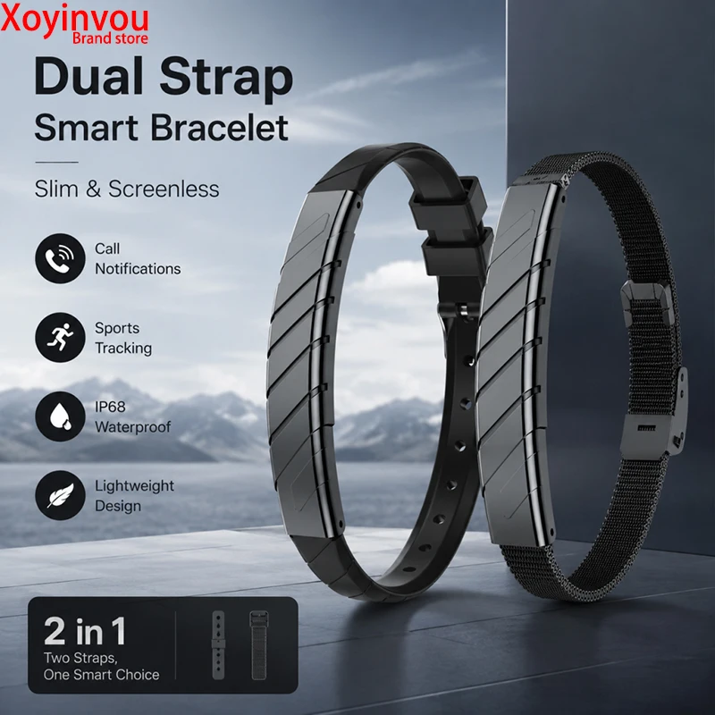 The New Ultra-Thin Smart Bracelet for 2026 Features over 100 Sports Modes, Message Reminders, Tracking and Step Counting, Sleep