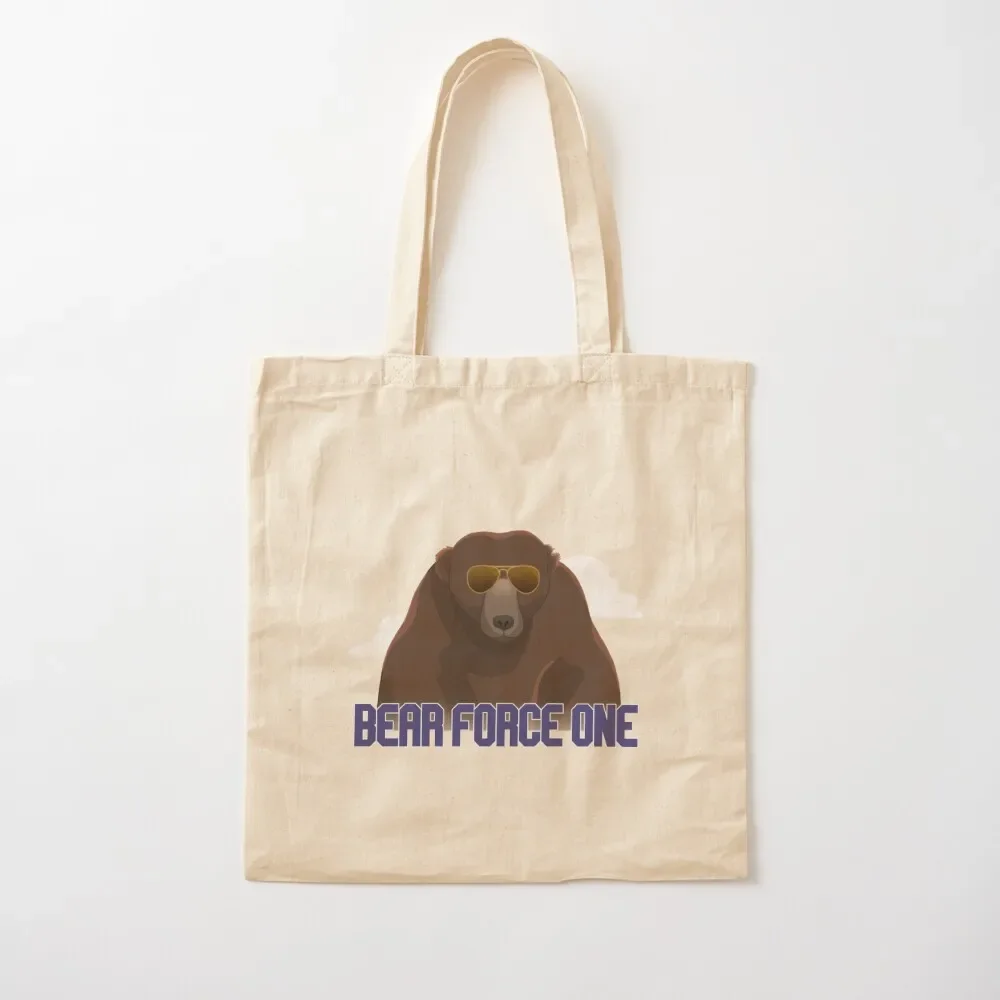 

Bear Force One Transparent Tote Bag Cloth bags Women's shopper bag Tote Bag