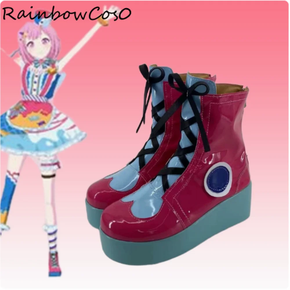 Otori Emu Project Sekai Cosplay Shoes Boots Game Anime Halloween Christmas RainbowCos0 W4635
