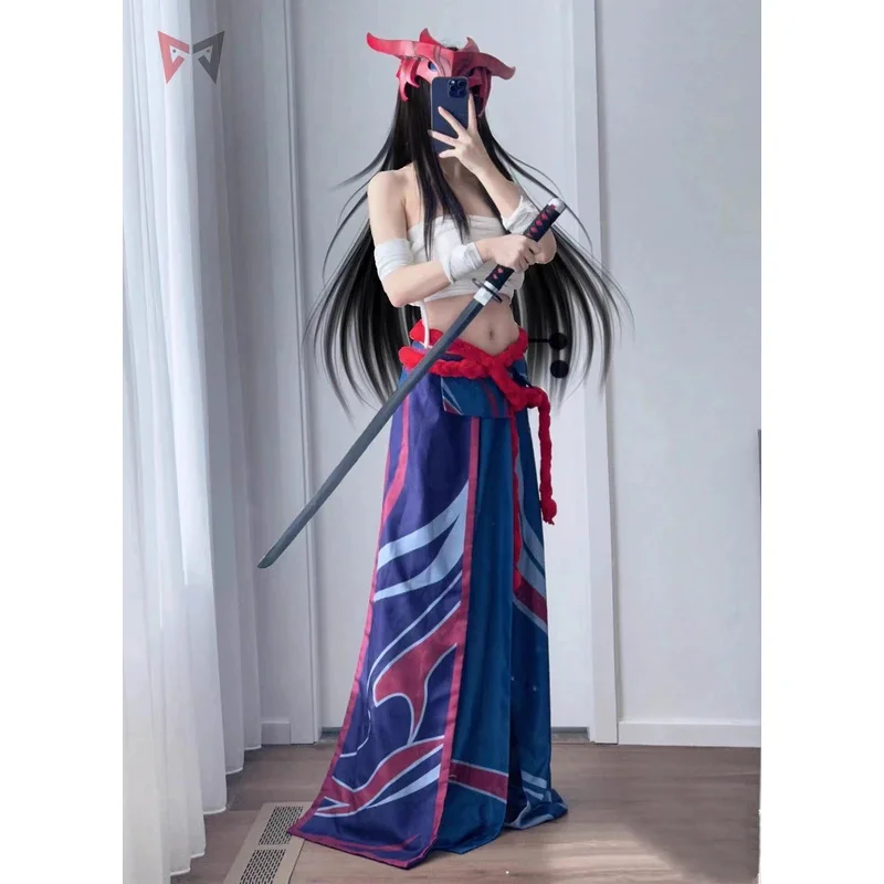 Nuovi costumi cosplay Yone Gioco LoL The Unforgotten Yone Gioco di ruolo Uniforme Abiti di carnevale di Halloween per donna