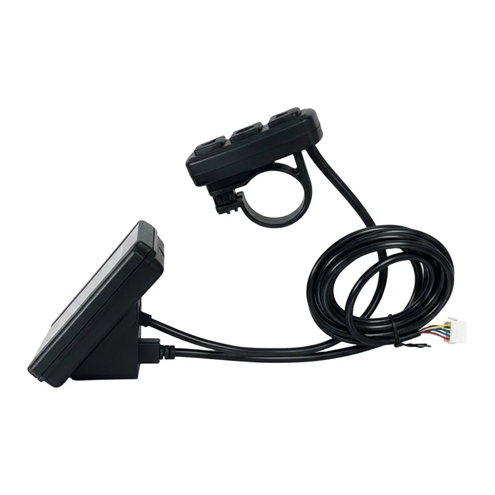 

For KT Ebike Display LCD10H Compatible with 24V 36V 48V Voltage Featuring 5 Pin SM Connector and Screen Display for Fault Codes