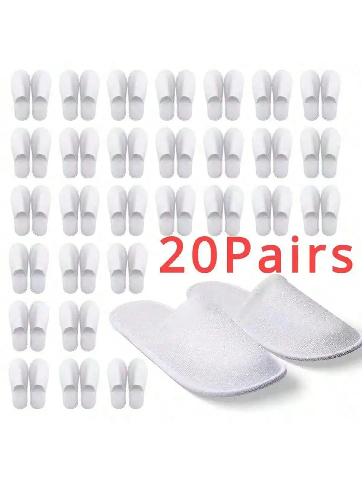 Disposable cotton sealed bathroom slippers are suitable for home use and entertaining guests, with affordable prices for SPA
