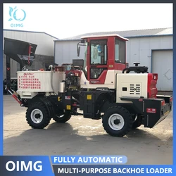 Multifunctional Self-Loading Cement Mixer Truck 1.2~1.8m³ Concrete Mixer with CE/EPA Certified Construction Equipment