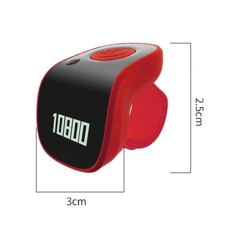 Ring Tasbih Counter Prayer Time-Tally Counter Bluetooth-compatible Counter Drop ship