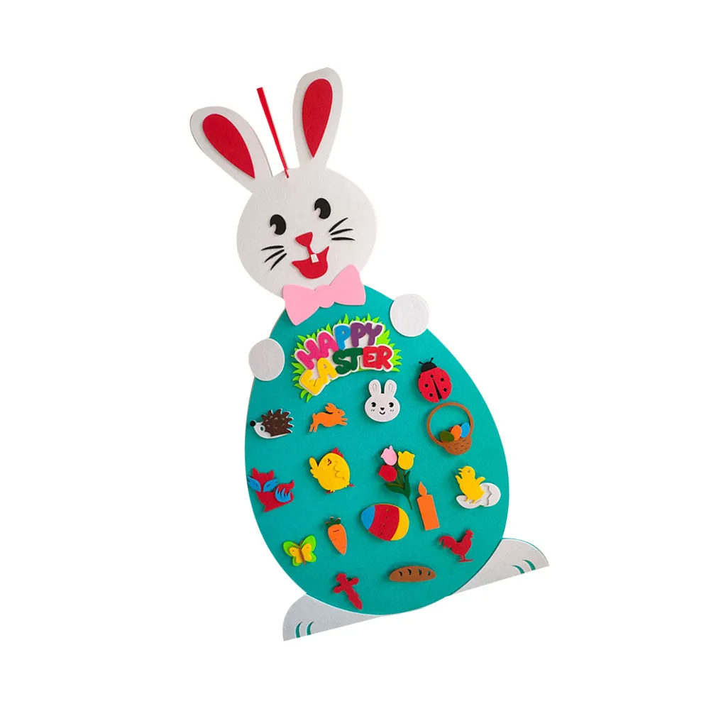 eggs-ornaments-kids-toys-bunny-home-decor-felt-hanging-keychain-animal-pendants-charms