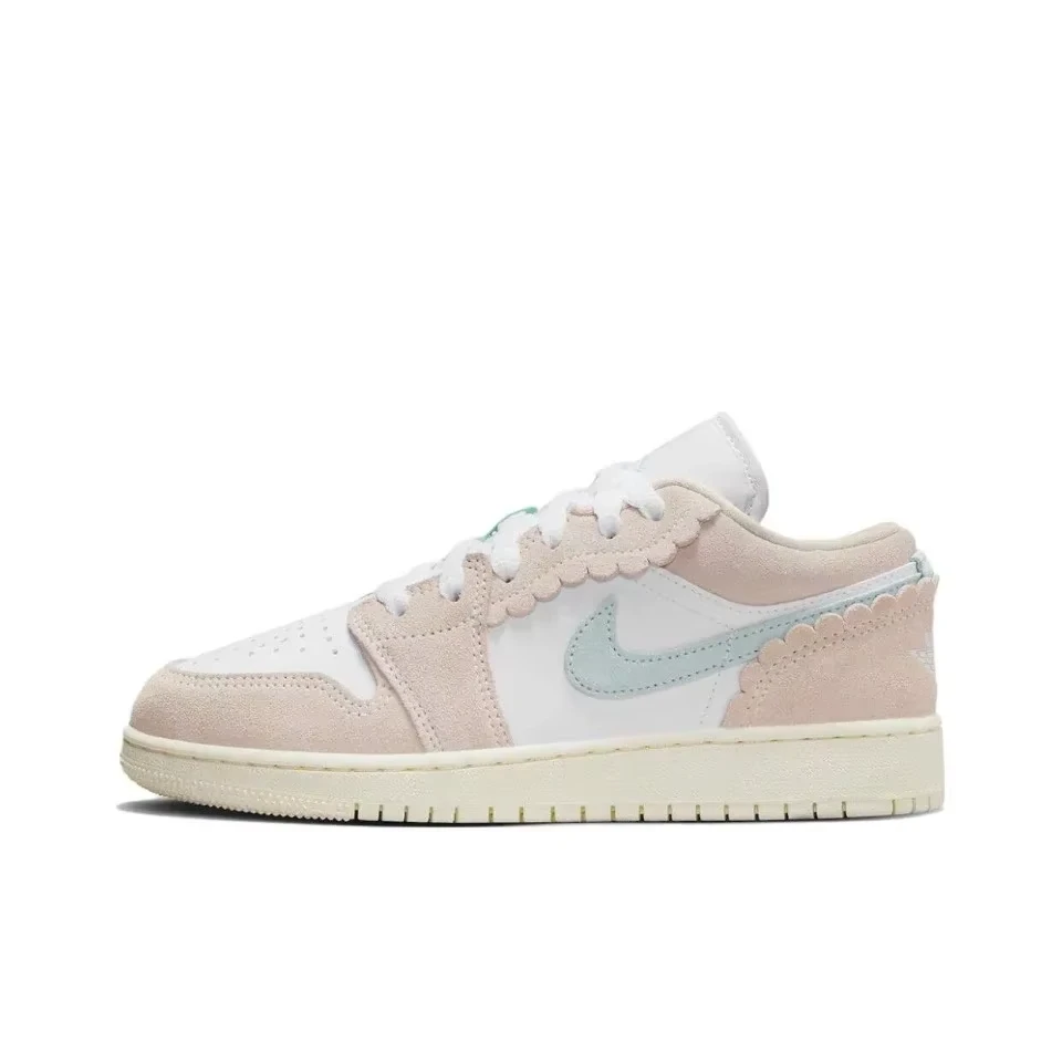 

Air Jordan 1 Low "Pony"Pink Blue White Color GS For Women Retro Classic Casual Basketball Shoes Sneakers DZ5356-800