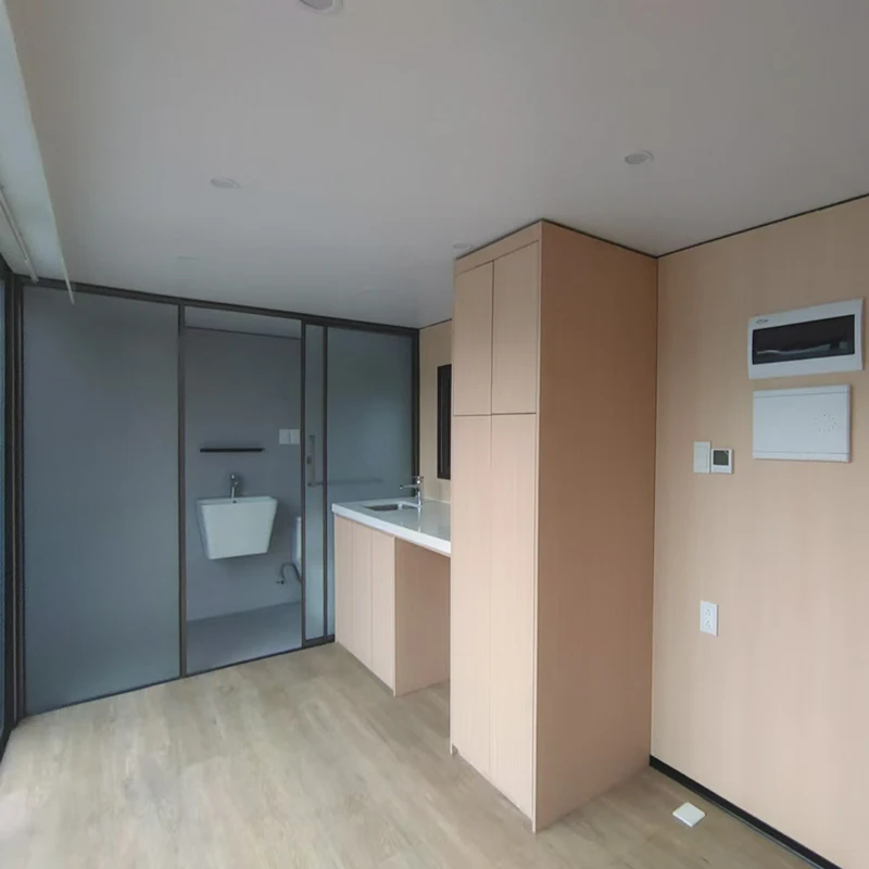 تم تركيبها بسرعة منزل كبسولة وحدات فاخرة قابلة للفك لمتجر المكتب في الهواء الطلق ومستودع حديقة منتجع الفندق #5