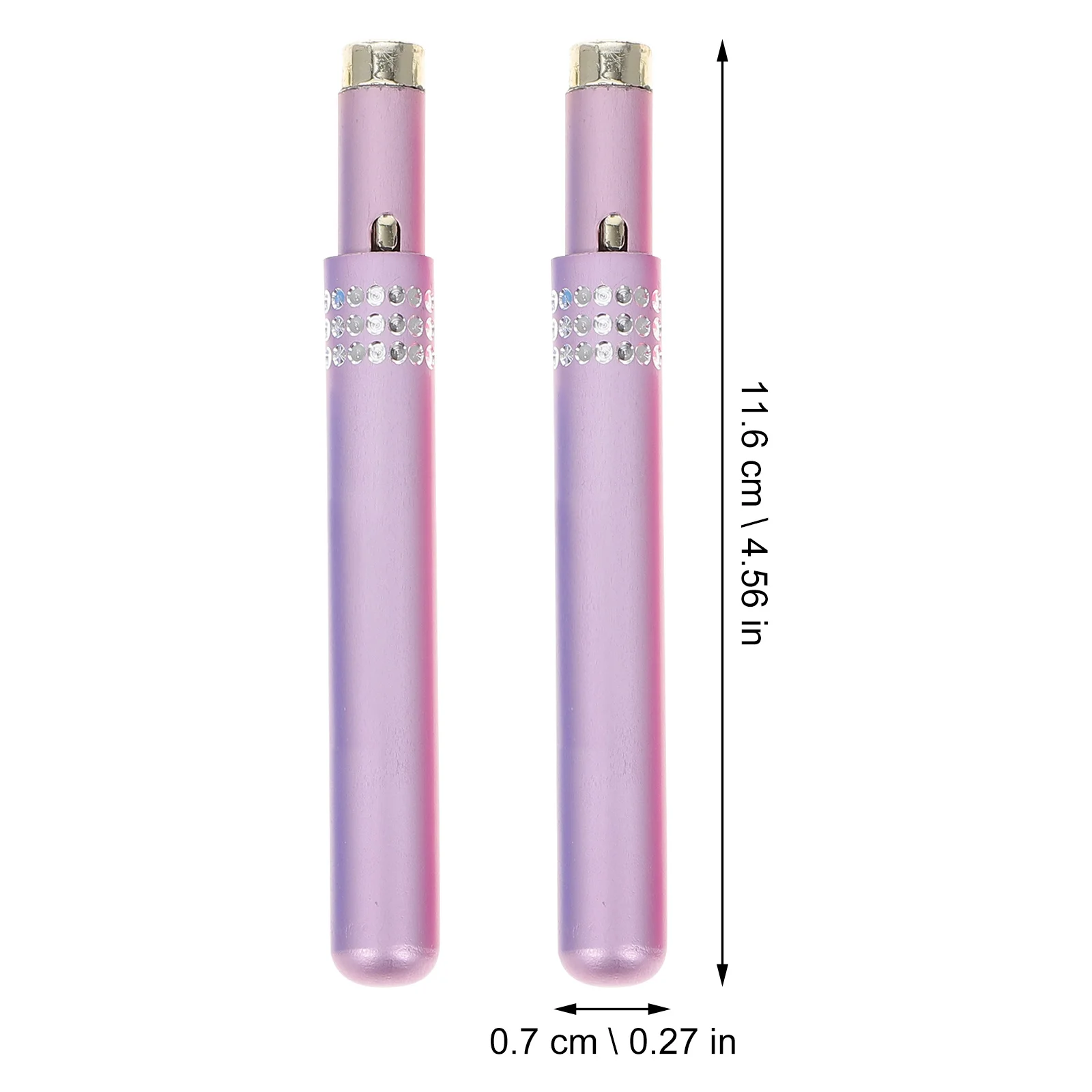 6 uds cepillo de labios de Metal retráctil aplicador de pinceles maquillaje multifuncional viaje