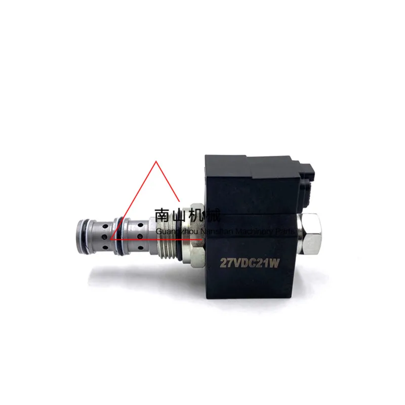 

Pilot Safety Lock Solenoid Valve Coil For R150 215 225 305 375 385-9/9T Excavator Accessories