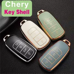 For Chery Tiggo 2 4 7 8 Pro Jaecoo 7 J7 8 J8 OMODA5 C5 Arrizo 8 Car Key Holder Keychain Silicone Case Key Cover Free shipping
