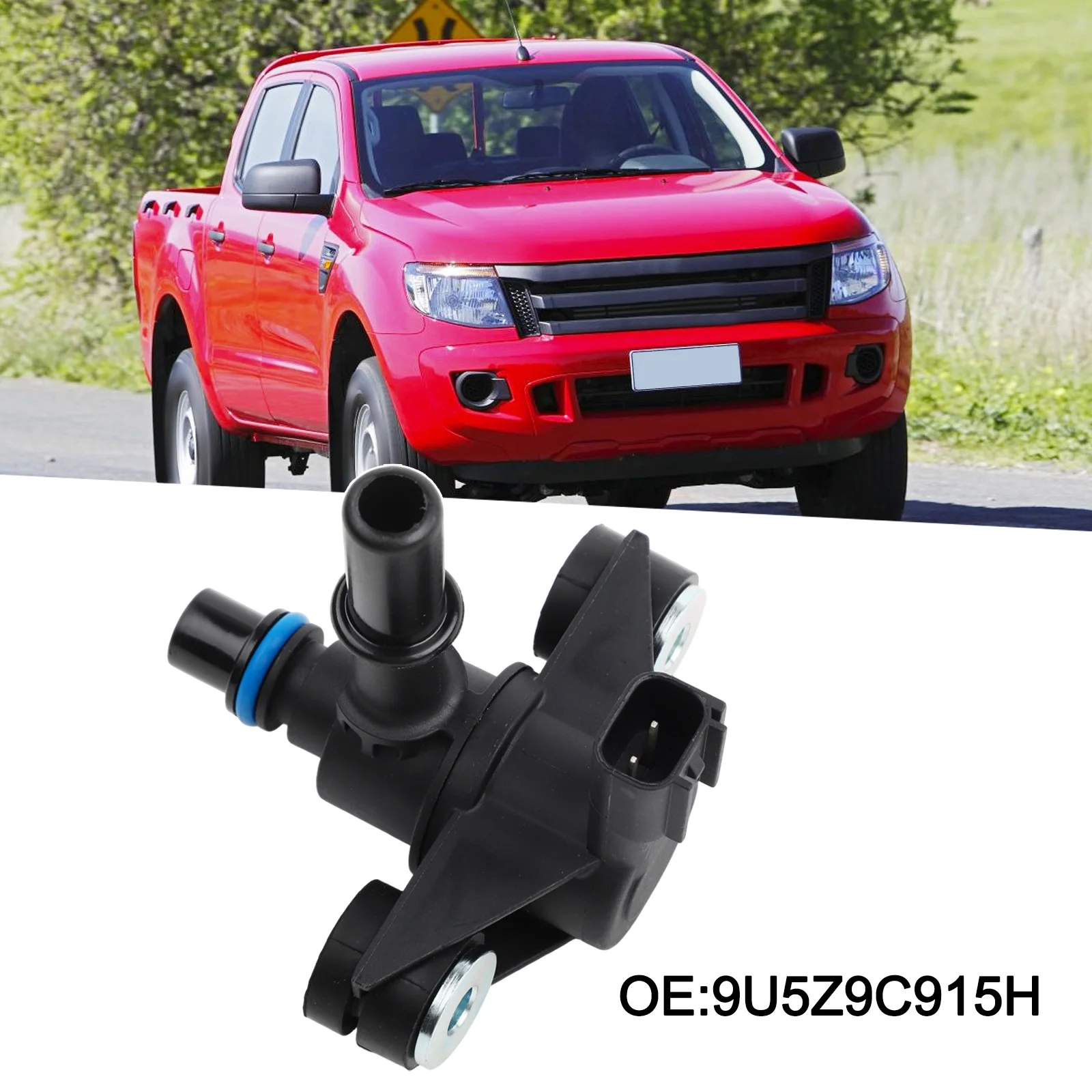 

1 шт., черная пластиковая паровая канистра, электромагнитный клапан продувки для Ford, Lincoln, для Mercury, OEM номер 9U5Z9C915H, автомобильные аксессуары