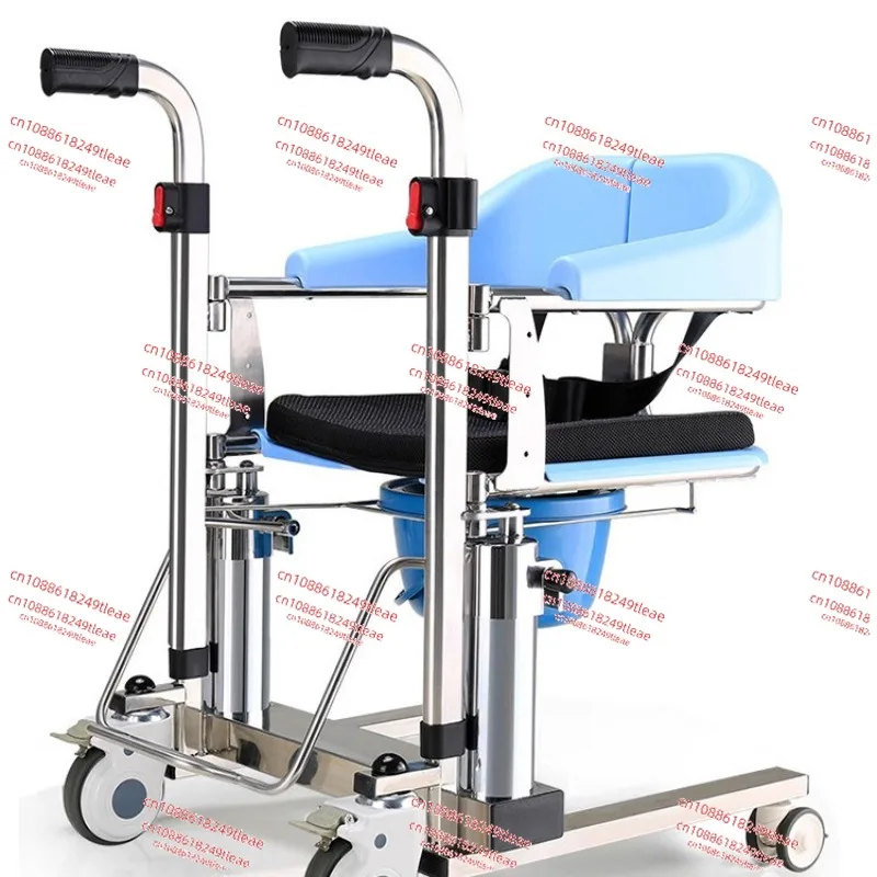 Elderly lifting machine Disabled paralyzed bedridden patient care artifact Hydraulic lifting multi-functional toilet shifter