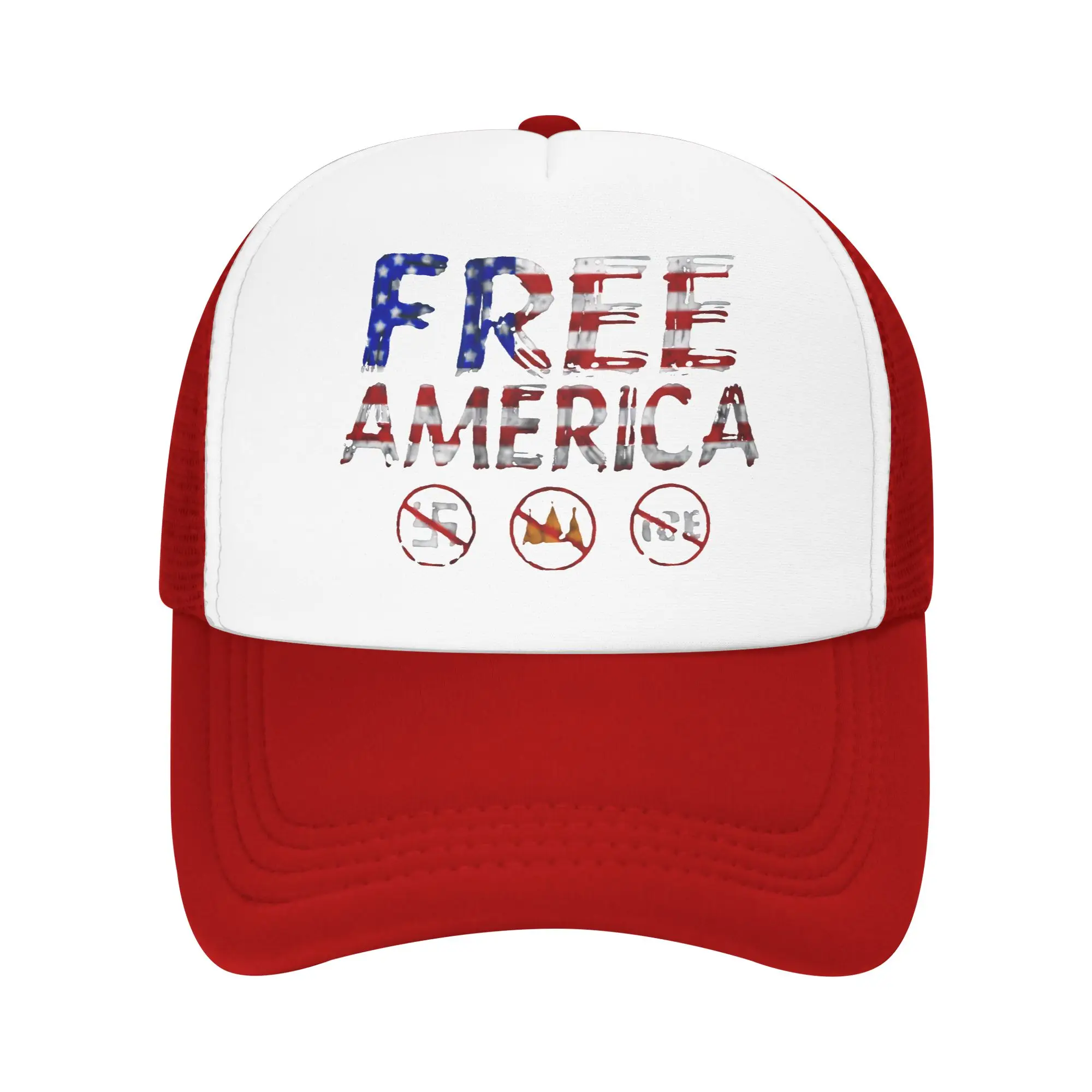 ice Out  Anti Ice Minneapolis Abolish Ice Foam Trucker Hats Men Women Summer Cooling Mesh-Back Golf Hat Cap Leisure Sun Hat