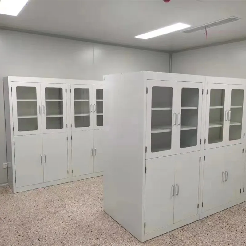 خزانة تخزين كيميائية من الفولاذ المقاوم للأحماض والقلويات عالية الجودة، أثاث المختبرات، تصميم حديث