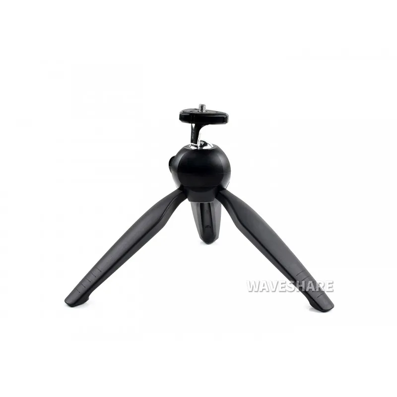 Portable Mini Tripod, 360° Rotation, Ideal For Cameras Like Raspberry Pi HQ Camera, CM-STEREO-VISION-BOARD