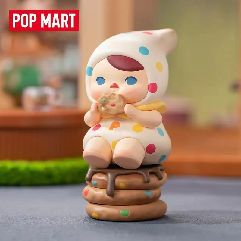 Popmart Pucky Elves Are Doing & Elven Rabbit Cafe Series Blind Box Anime Figure Toys Mystery Box Birthday Gift Caixas Supresas