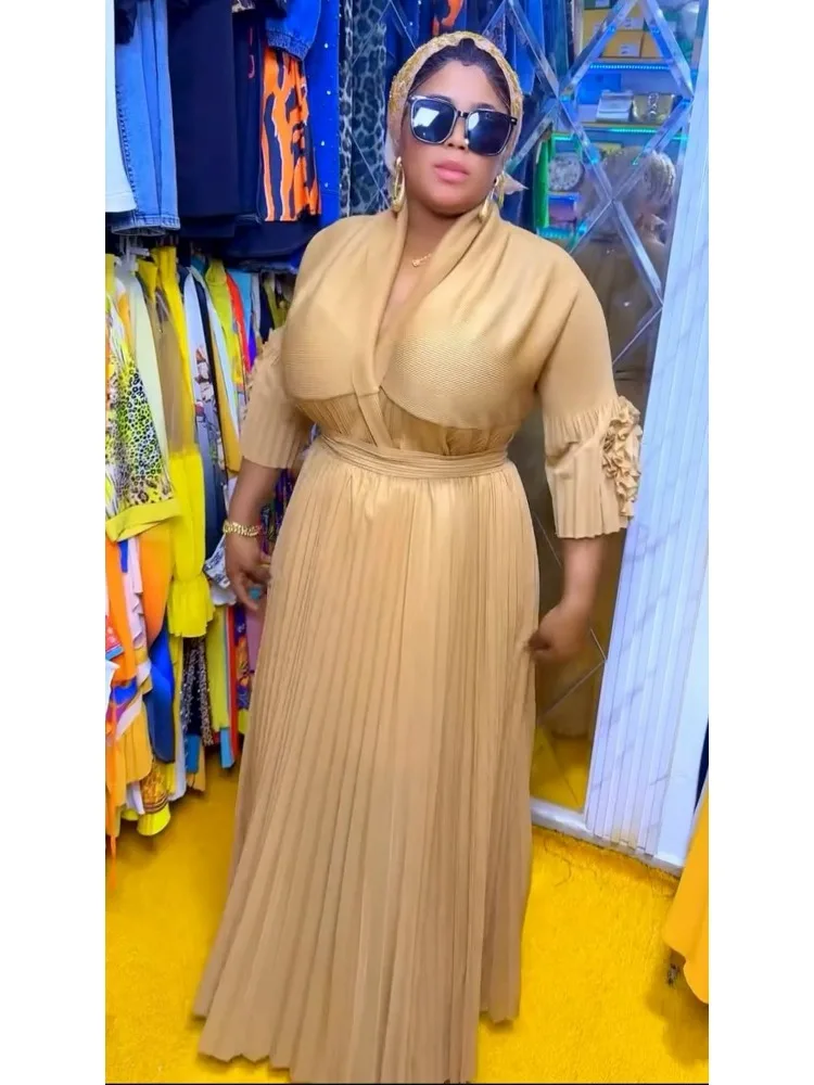 

Miyake Pleated Loose Women's Clothing Fashion Casual Suit Temperament Commuter Loose Wide-leg Pants Two-piece Set 2025summer New