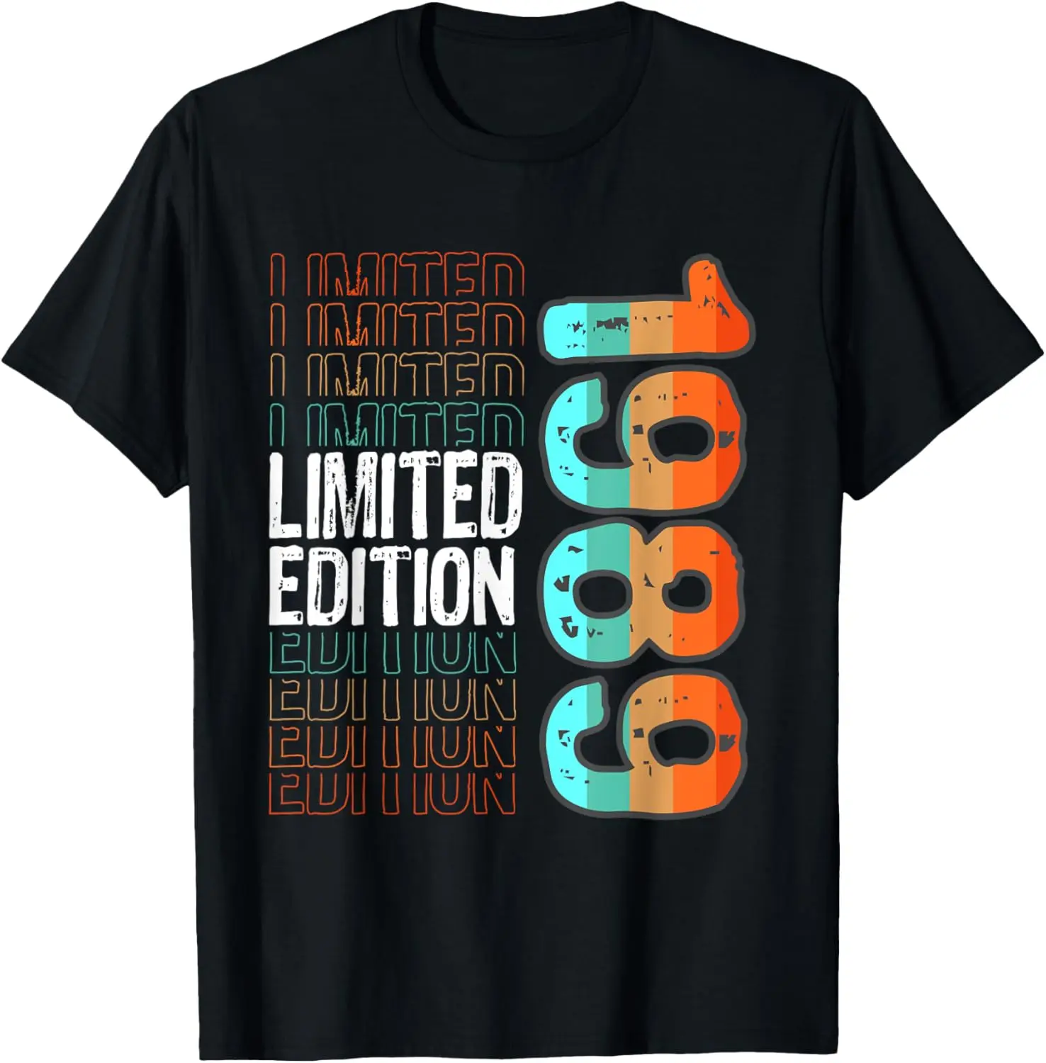 طبعة محدودة خمر ريترو سنة الميلاد 1989 تي شيرت عادية تي شيرت مخصص ملابس رجالي الشارع الشهير قمصان الشارع الشهير #1