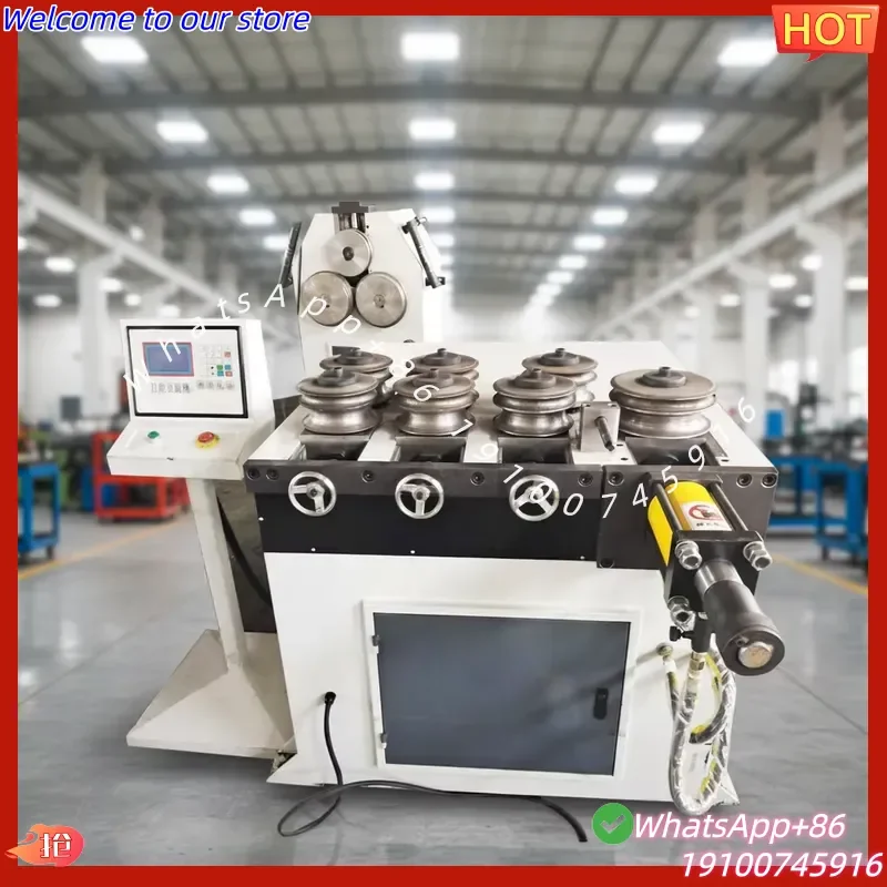 CE Certification Full Automatic Hydraulic Tube Rolling Machine Round Square Special Shaped Pipe Bending Machine