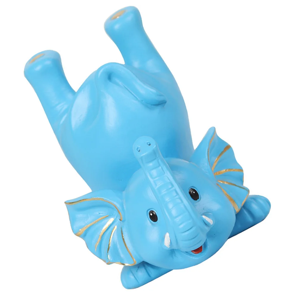 

Cute Elephant Eyeglasses Holder Resin Animal Design Desktop Decor for Glasses Sunglasses Display Stand Office Home Decoration
