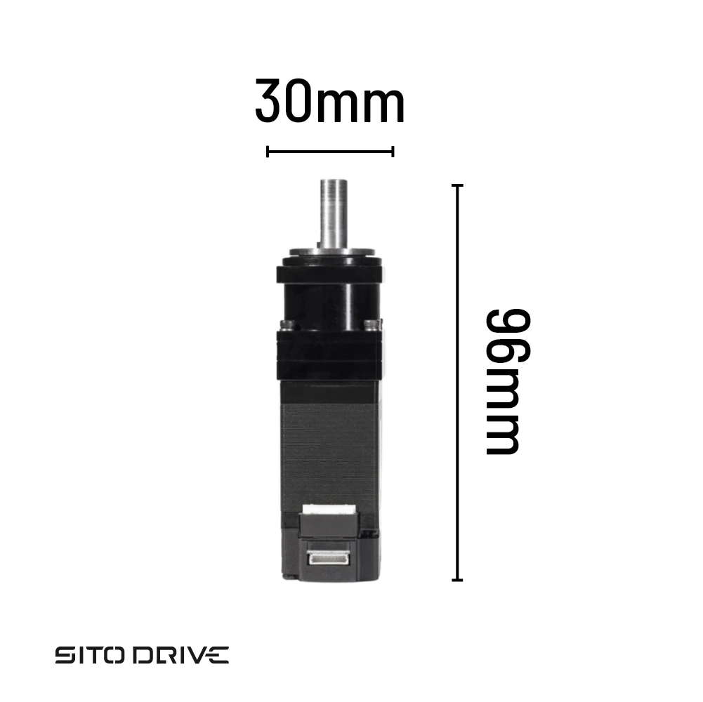 SitoDrive Nema 11 with Micro Harmonic Drive Gearbox CSF-8 28mm Stepper Motor Close Loop Servo Motor with Encoder  Semiconductor