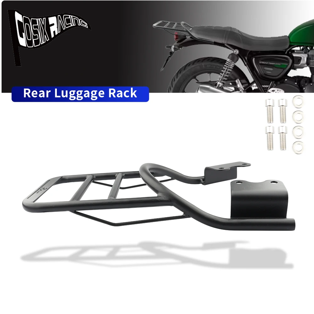 

For Street Twin Street 900 Scrambler 900 Motorcycle Accessories Parts Tail Rack Suitcase Luggage Carrier luggage rack Shelf