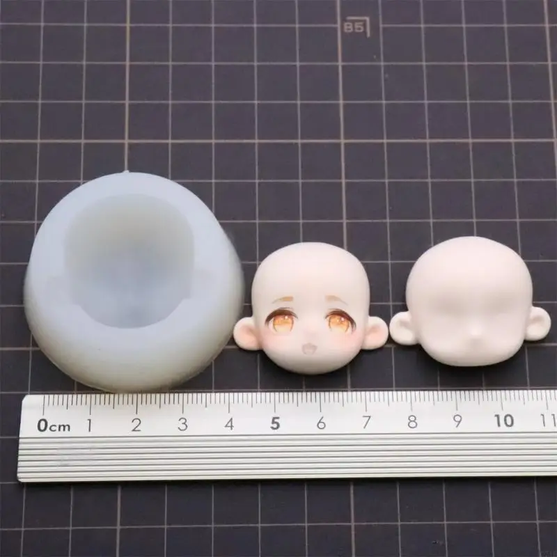Easy Release Silicone Mould For Face Features Projects With Clear Body To Monitor Creation Process