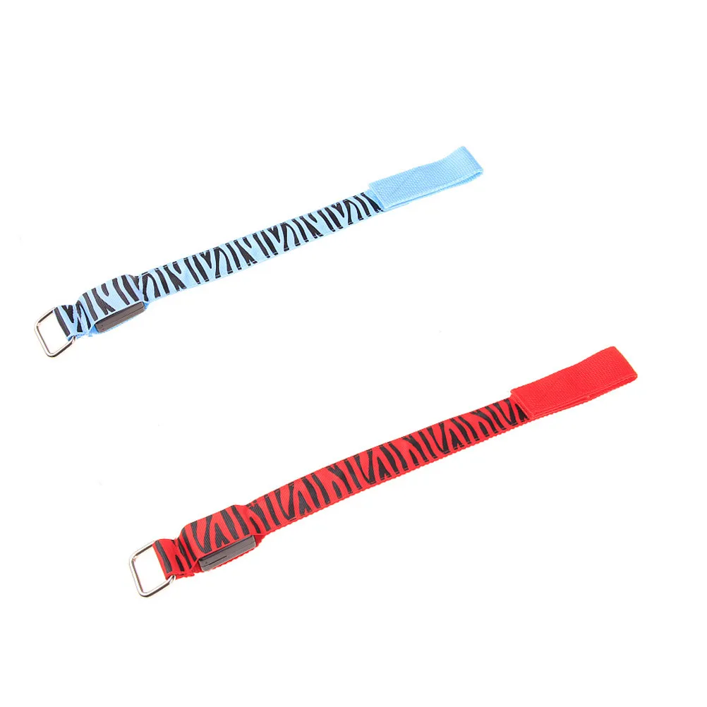 2Pcs Outdoor LED Glowing Slap Bracelets Reflective Wristbands Night Running Hiking Carnival Party Favors Zebra Grain Random