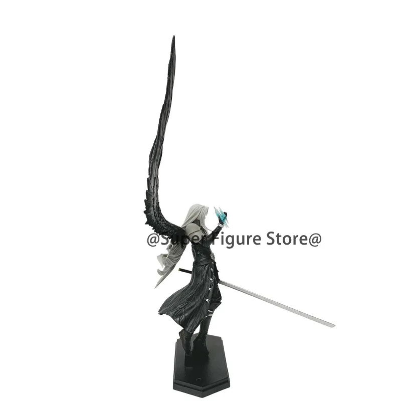 أنيمي كاي Sephiroth سحابة تيفا عمل الشكل واحد مجنح الملاك تمثال سطح المكتب الحلي البلاستيكية جمع دمية نموذج اللعب الهدايا