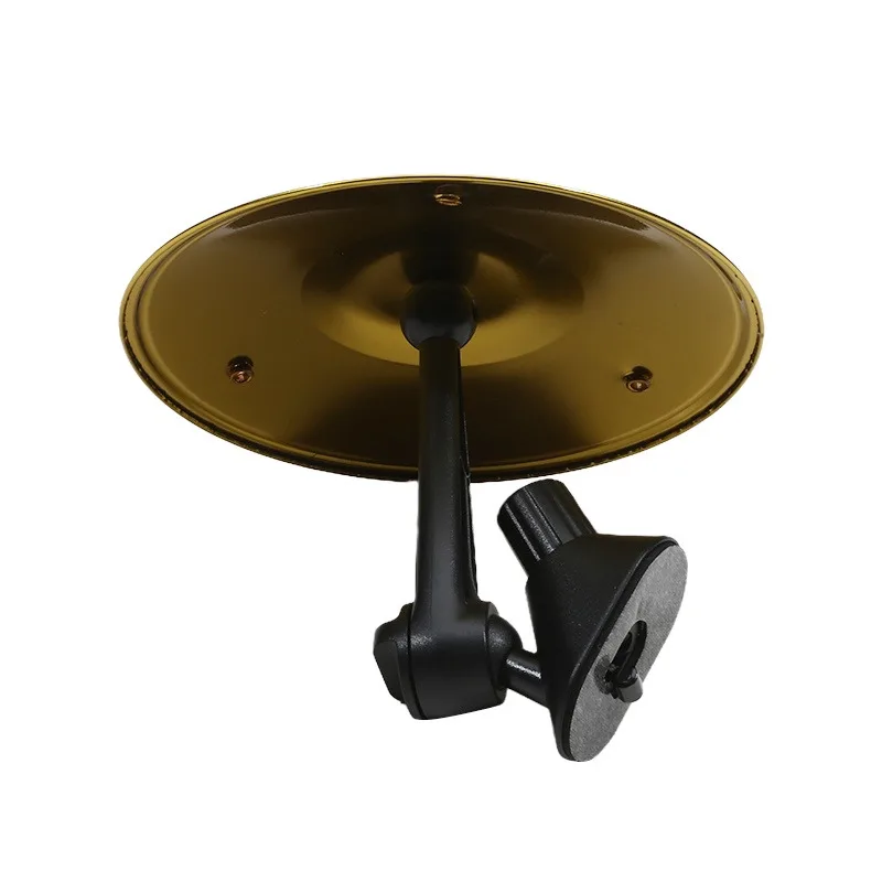 1pc carro acidente címbalo ventilação de ar mini tambor carro mão-tiro pratos tambor de carro címbalo ventilação de ar instrumento musical para interior do carro