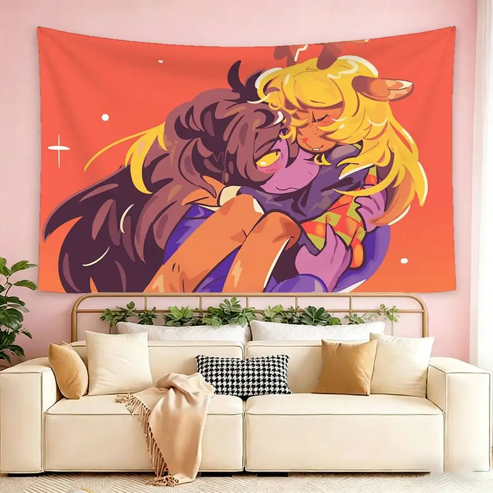 Noelle Holiday Deltarune G-Game Flags Wall Hanging Tapestry Outdoor Garage Room Decorative flag Background Blanket