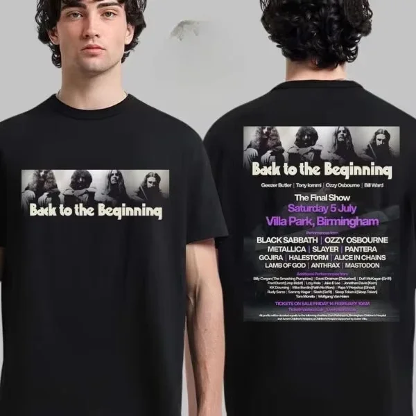 Unisex Black Sabbath Band 
