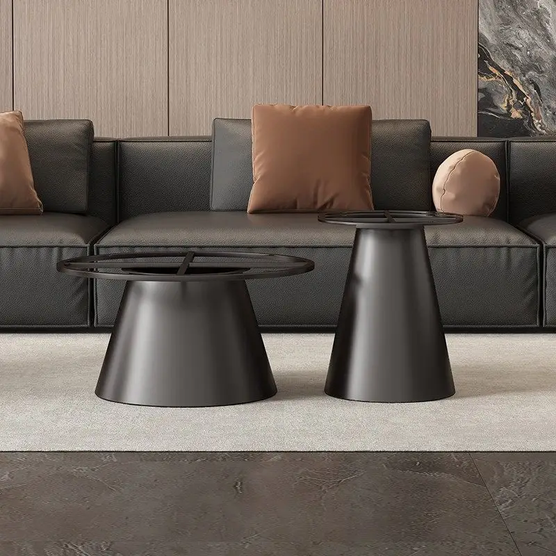 Nordic round coffee bracket rock slab coffee table legs luxury stone coffee table feet marble sofa support foot edge table