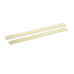 Transparent oil resistant and absorbent Squeegee blade 1 pair for Karcher BD50/50 BD50/70