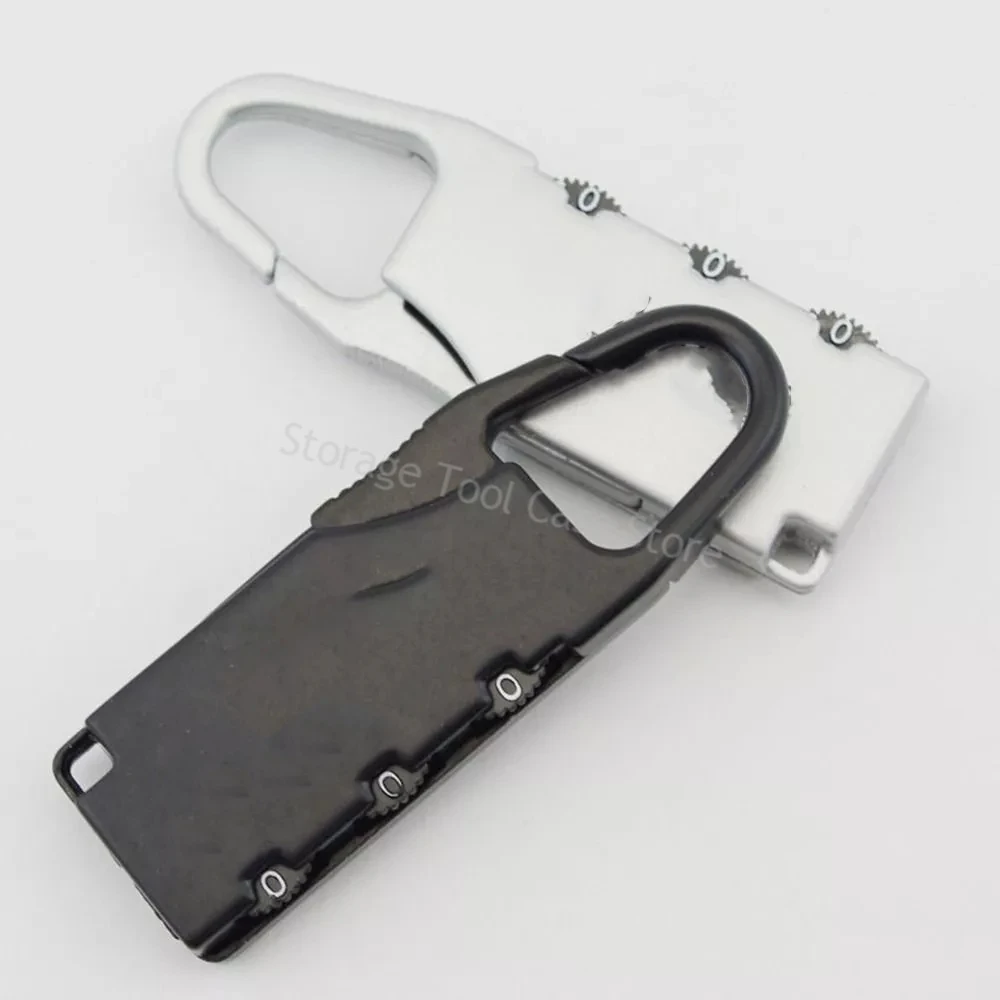 Mini Alloy Number Combination Code Lock Luggage Padlock Zipper Bag Backpack Handbag Drawer Cabinet Luggage Lock Anti-Theft Tools