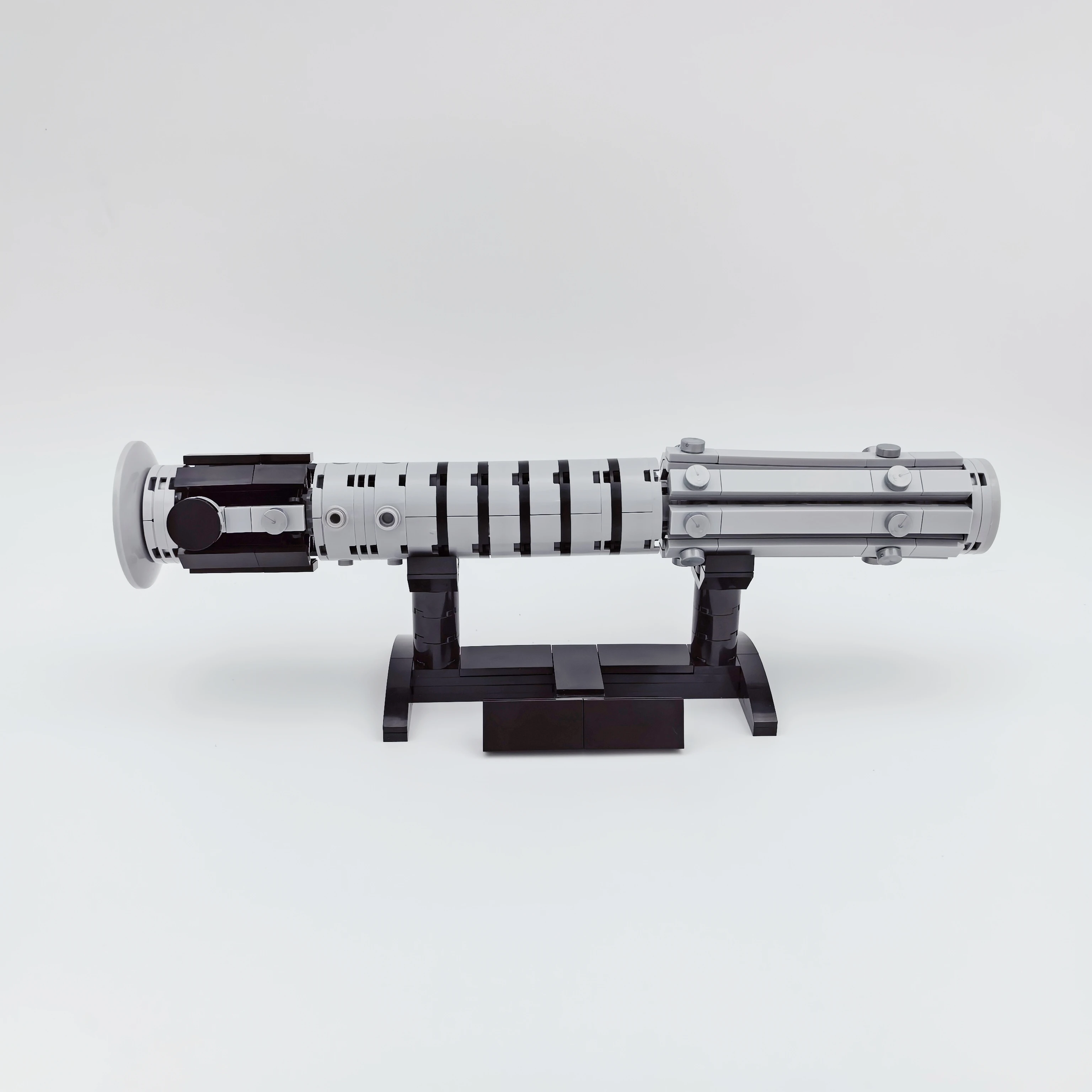 MOC Laser Schwert Bauset 307PCS mit Standfuß Ziegel Spielzeug Weihnachtsgeschenk für Fans