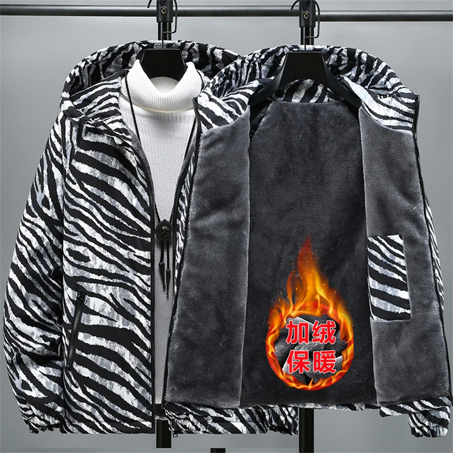 

8XL, мужская теплая флисовая куртка большого размера, осень-зима 202, мужское толстое пальто с капюшоном, повседневная парка для мужчин, одежда, ветровка