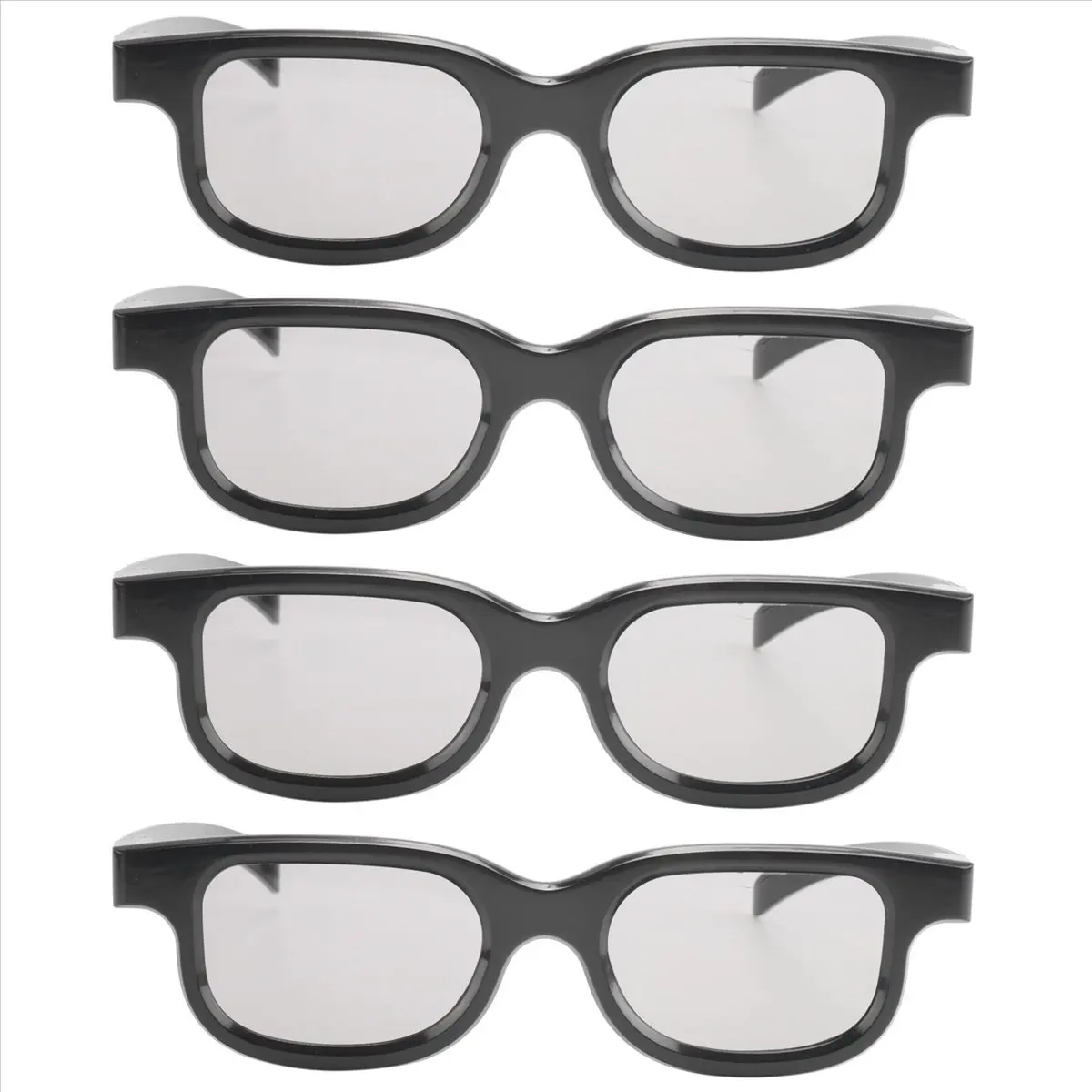 Fashion 4Pcs Polarized Passive 3D Glasses for Cinema IMIX Screen