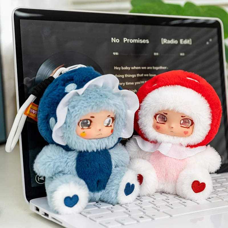 14 cm Pilz Mädchen Vinyl Plüsch Spielzeug Nette Pilze Fee Gefüllte Puppe Weiche Kawaii Wald Spielzeug für Kinder Kreative Geschenke tasche Anhänger