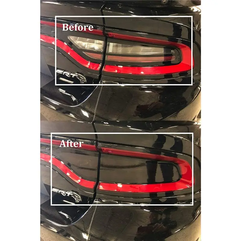 Stablize 8X Car Smoke Tail Light Tint Kit For Dodge 2015-2020