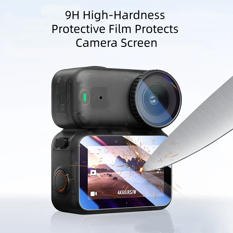 

Suitable for DJI OSMO NANO Tempered Glass Screen Protector Lens PE Protective Film Action Camera Accessories