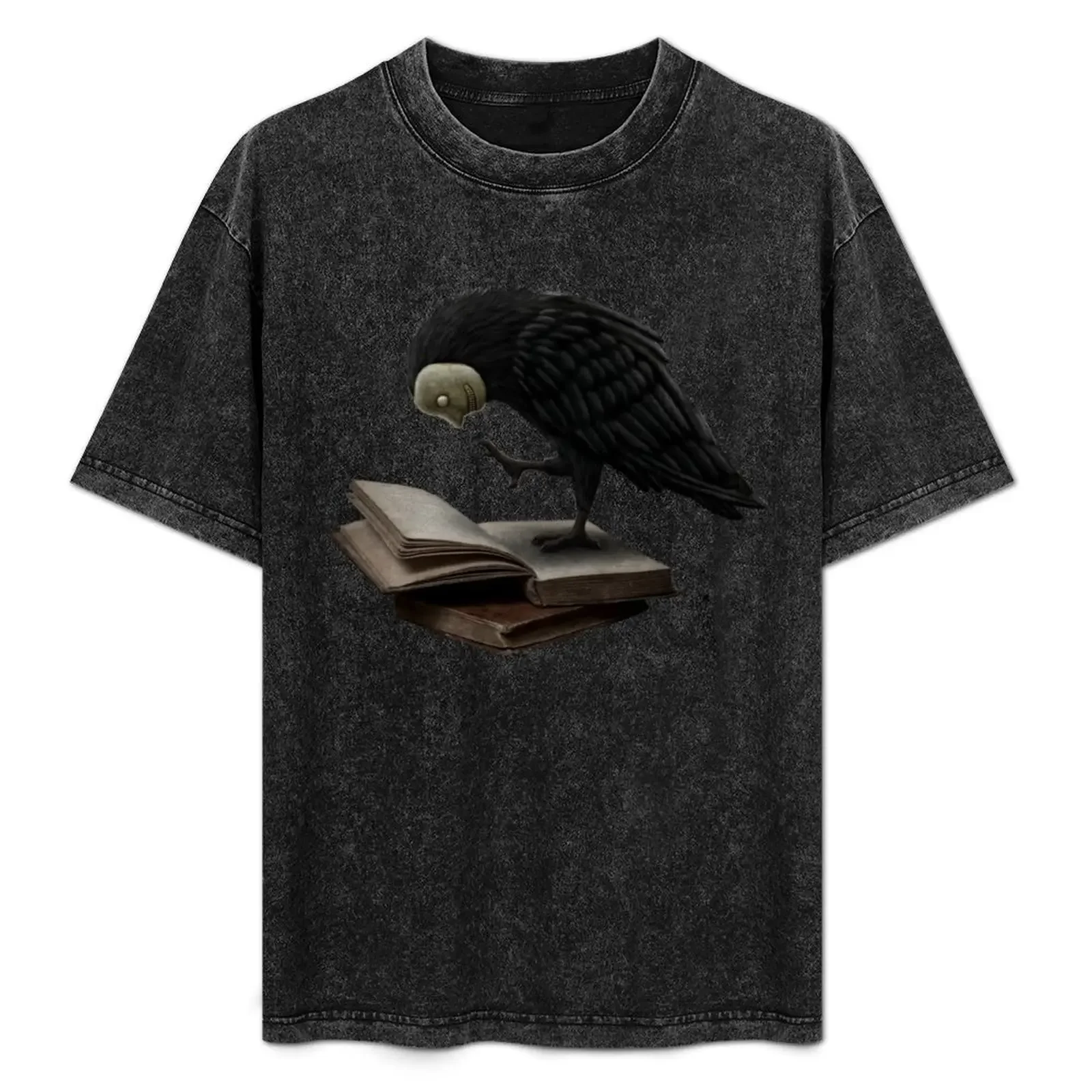 

The raven T-Shirt graphic t shirts Luxury man sports fans t shirt men 100℅ cotton