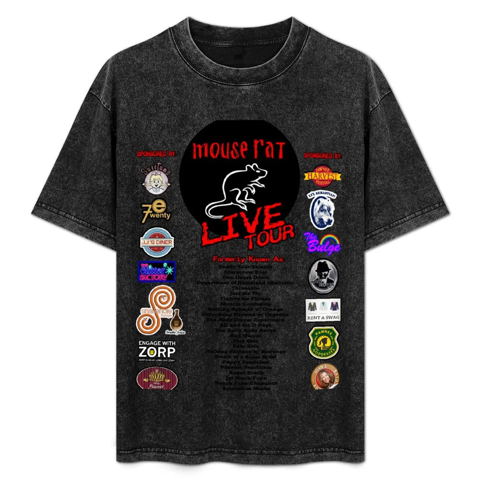 

Mouse Rat Live Tour Edition T-Shirt for a boy summer top customs design your own t shirt men