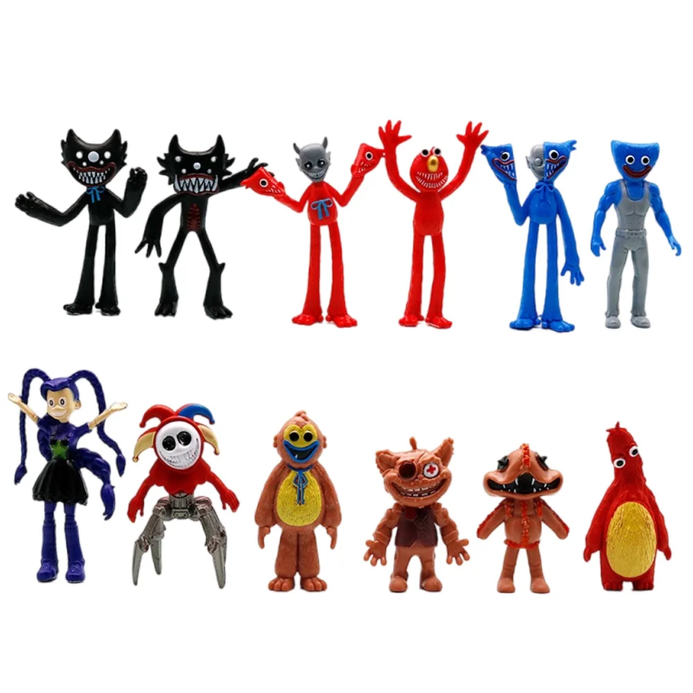 Novo Protótipo 2026 Giblet Chum Chompkins Jogo de Terror, Modelo de 5 Figuras, Brinquedo de Anime Fofo, Presente de Aniversário e Natal