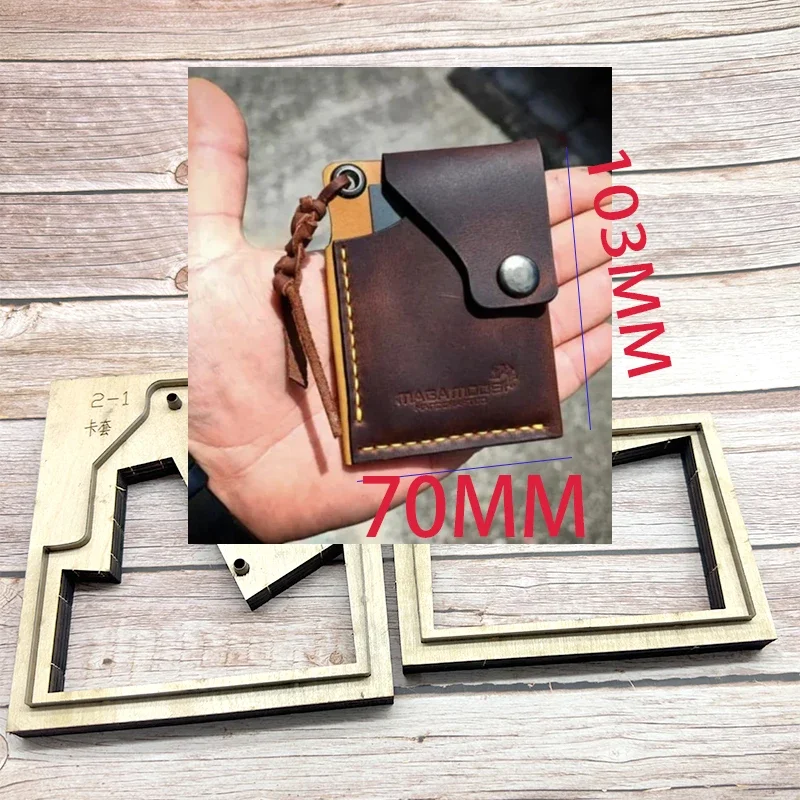 New Japan Steel Blade Wooden Die Creative card bag cutting Clamshell card bag